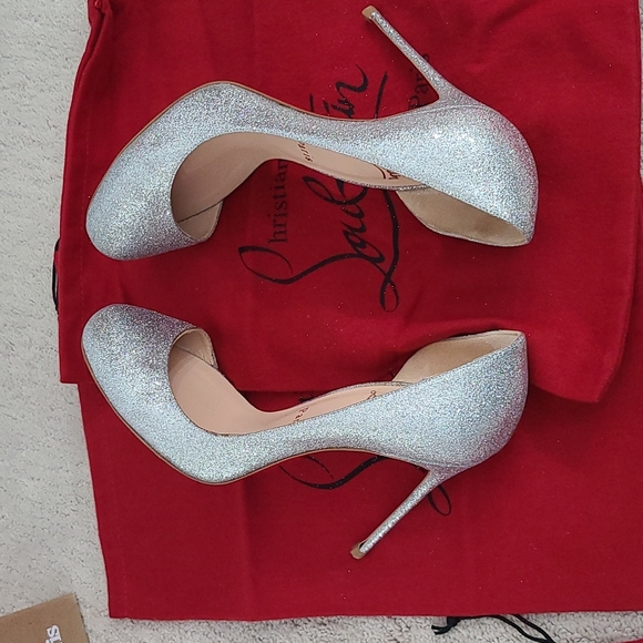 Christian Louboutin Glitter Heels - Picture 11 of 12